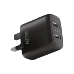 Green Lion Compact Wall Charger Dual Port Usb Charger